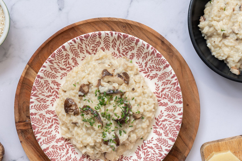 Risotto de setas