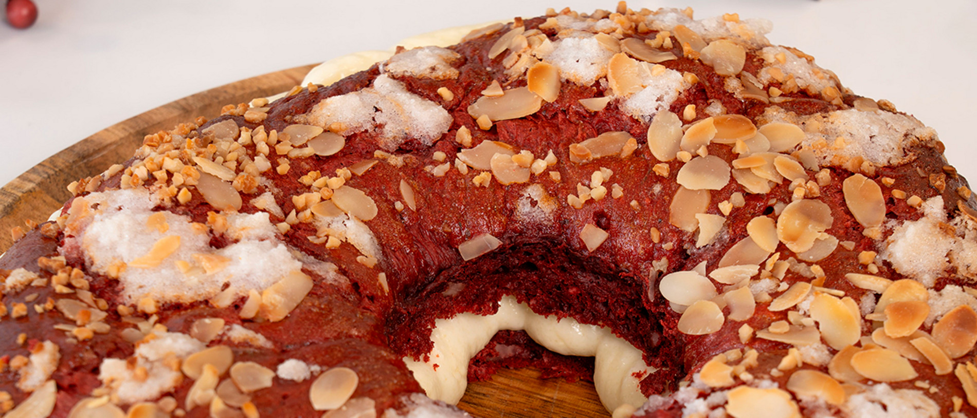 Roscón red velvet
