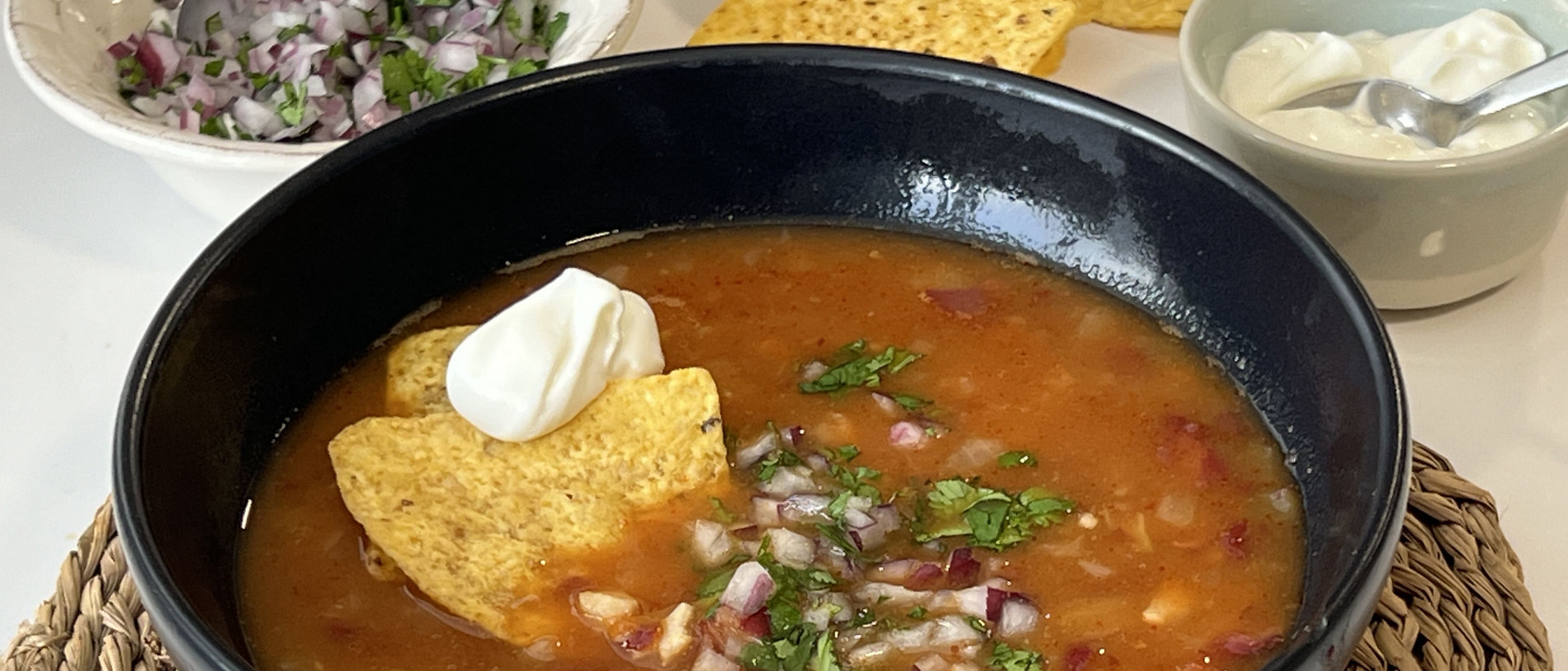 Sopa de judías rojas