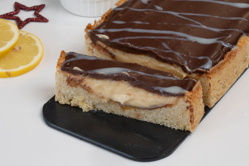 Tarta de limón y chocolate en Thermomix