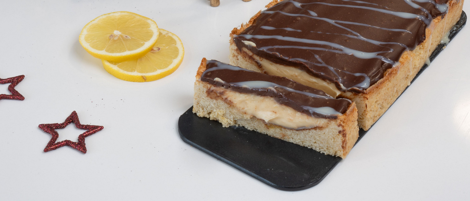 Tarta de limon y chocolate thermomix