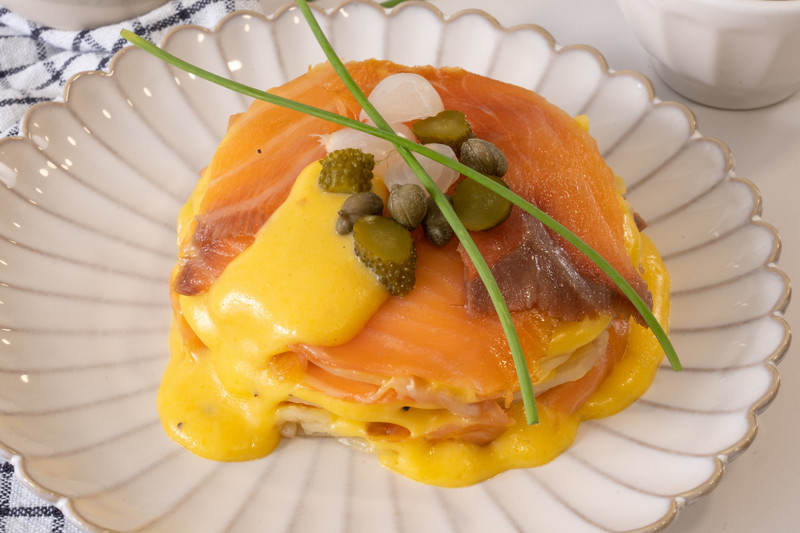 Es timbal de salmon  1 