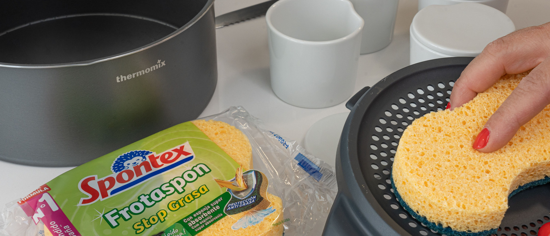 Tus accesorios perfectos con frotaspon de spontex