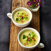 Rosenkohlcremesuppe