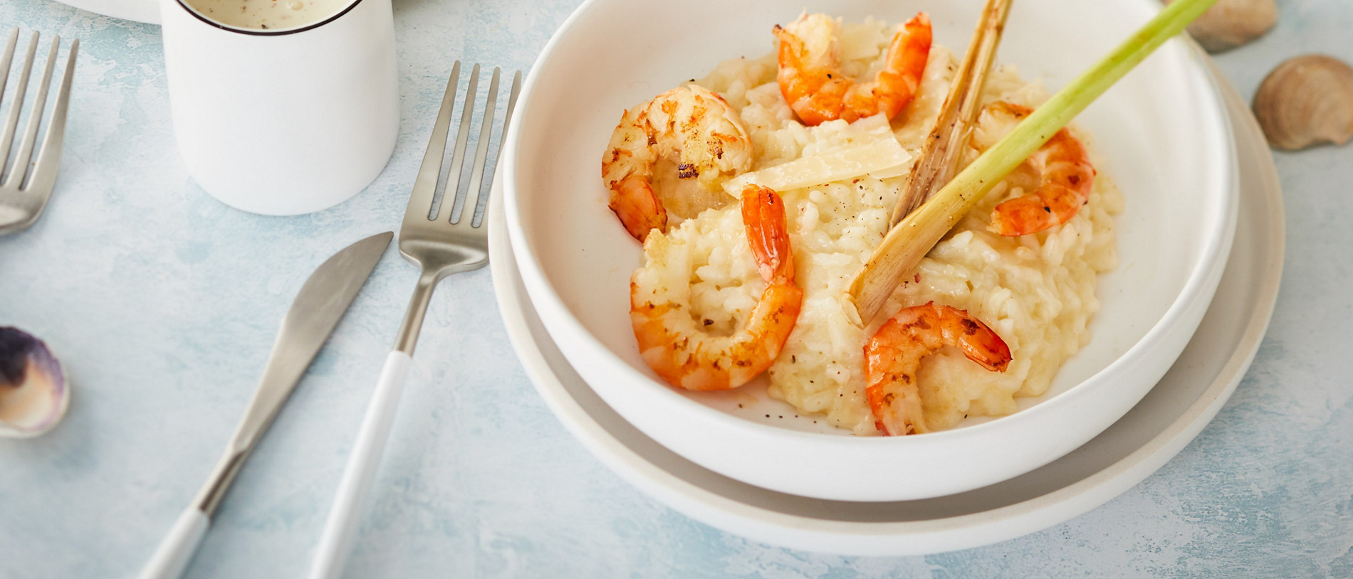 FR J3 Risotto gambas creme galanga citronelle