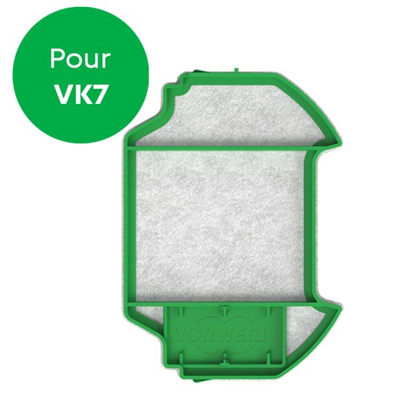 Base d’autovidage et de chargement pour VR7 et VK7 + 6 sacs filtres