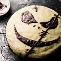 Gateau d'halloween en forme de démon