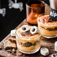 Tiramisu d'halloween au potimarron 