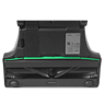 Vue de dessous de l aspirateur sans fil Kobold VK7 avec brosseur automatique EB7 montrant les rouleaux et l étiquette