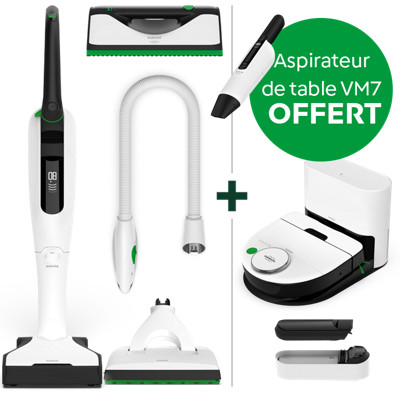 Pack tout-en-un dream team aspirateur Kobold VK7