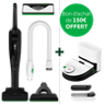 Aspirateur sans fil Kobold VK7 avec brosseur automatique EB7 Black Edition PB7 VG100 et robot aspirateur VR7 avec accessoires