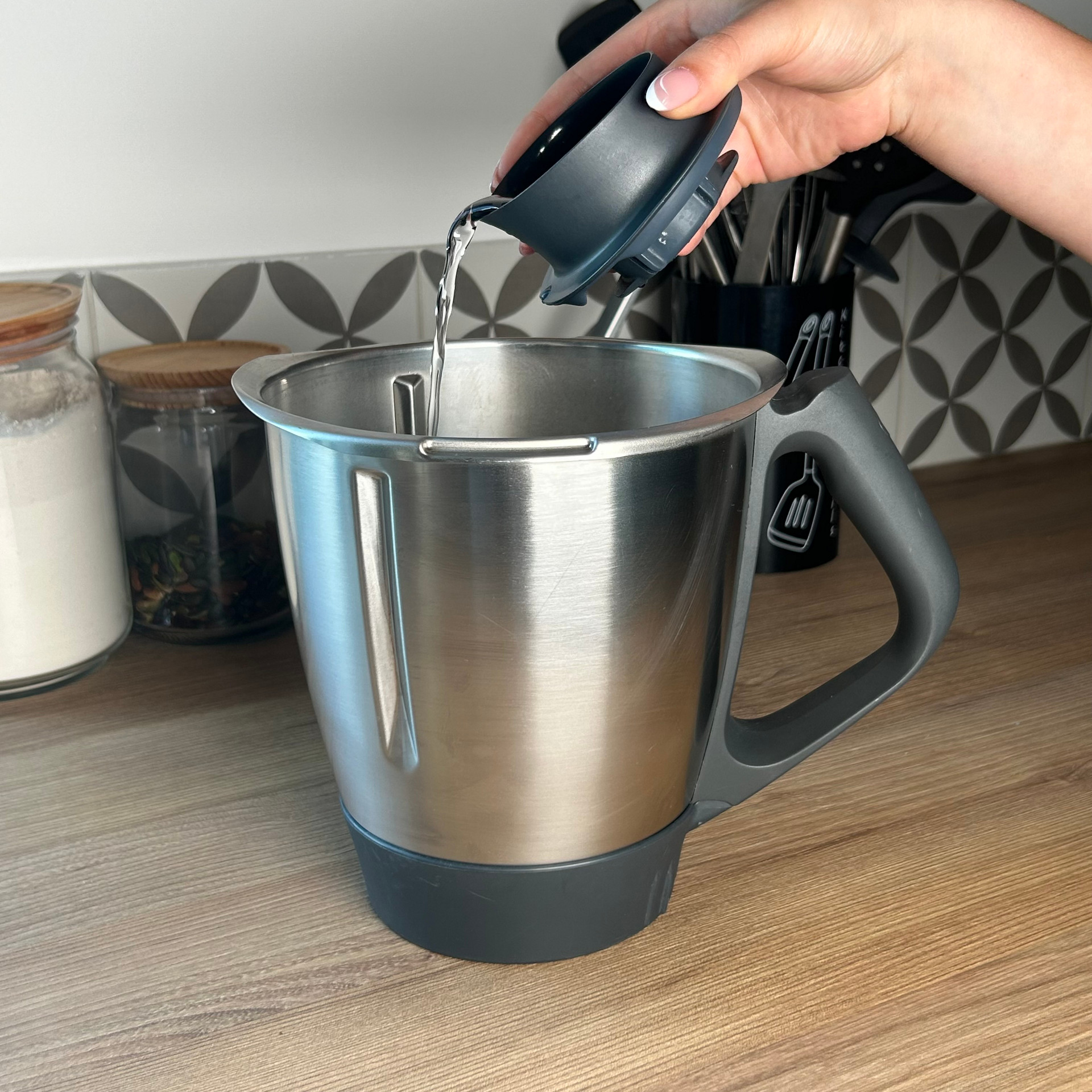 Couvercle Doseur Pour Thermomix TM5 TM6 TM31 – Pièce De Rechange Transparente, Volume Accru + Bouchon étanche - 7