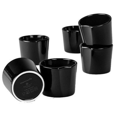Ramequins noirs en porcelaine Thermomix®