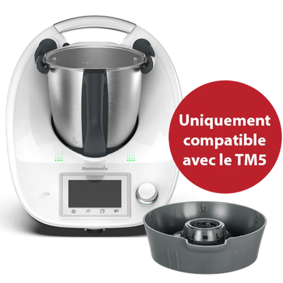 Fond De Bol De Rechange Pour Thermomix TM5 Et TM6 – Plastique Résistant à La Chaleur, Compatible Vorwerk
