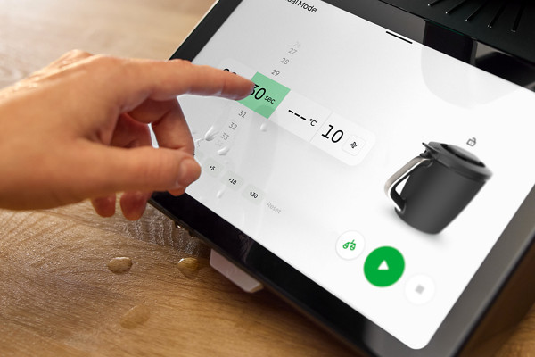 Zoom sur l'écran du Thermomix® TM7