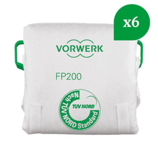 2 * filtres + 12 * sacs à poussière Pièces d'aspirateur Éléments pour  Vorwerk Kobold Vk200 Vk Kit Balayeuse domestique Sacs à poussière de  remplacement
