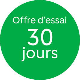 Logo offre 30 jours satisfait ou remboursé