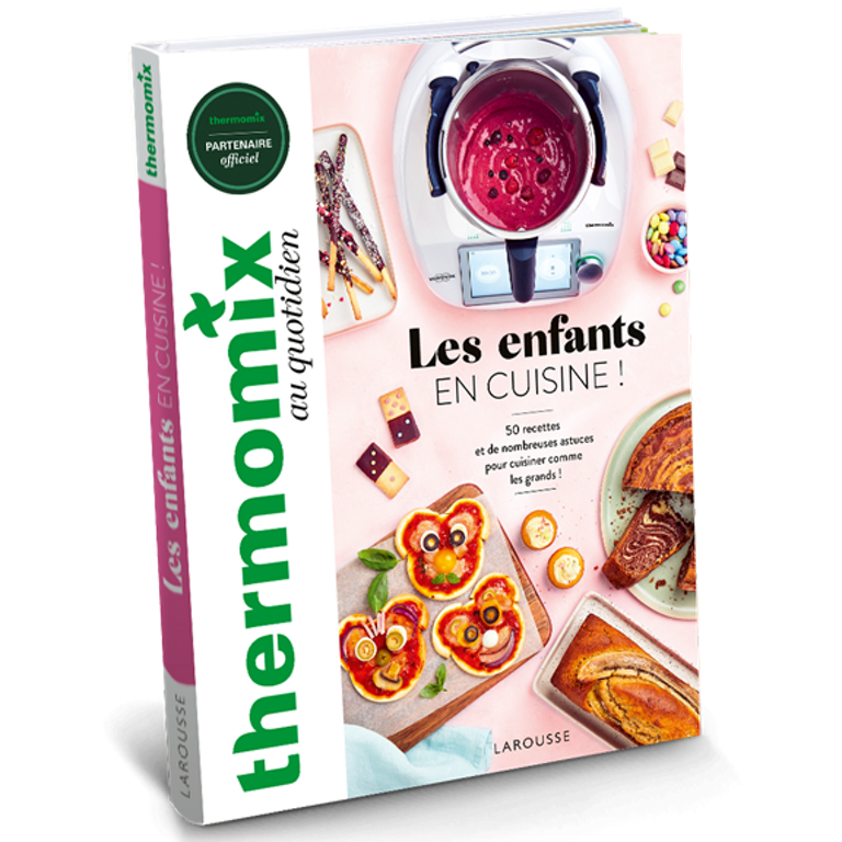 Carnet de recettes Thermomix® - Les enfants en cuisine (Larousse)