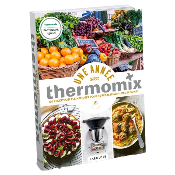 Thermomix TM6 Vorwerk - Robot De Cuisine Complet Avec Livre Et Accessoires, Couleur Blanc, 1350W - Neuf (démo Ou Léger Défaut)