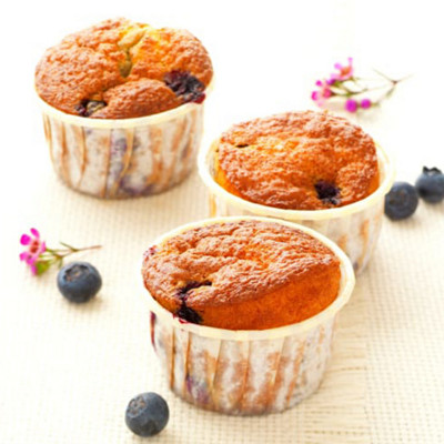 Muffins aux myrtilles