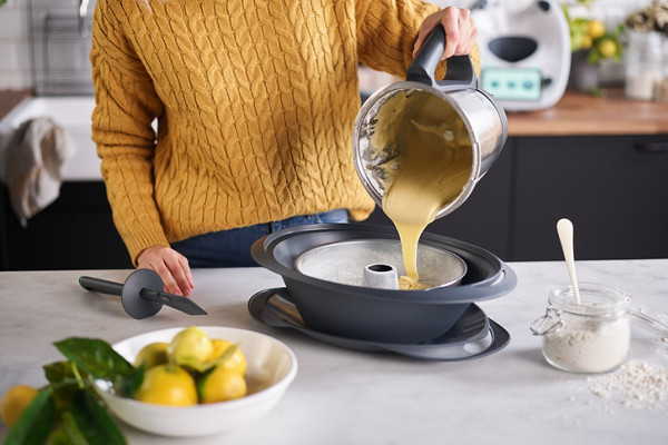 Gâteau cuit à la vapeur avec le Varoma du robot pâtissier Thermomix