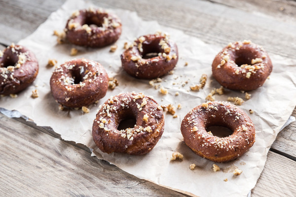 Donuts aux noix hachées au robot pâtissier Thermomix