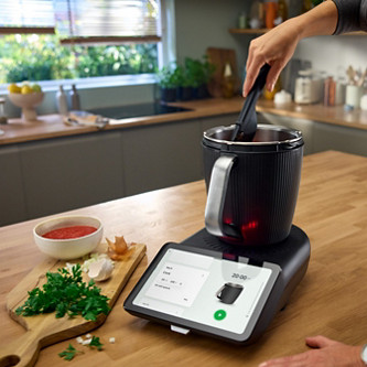FR thermomix tm7 melange bol ouvert spatule
