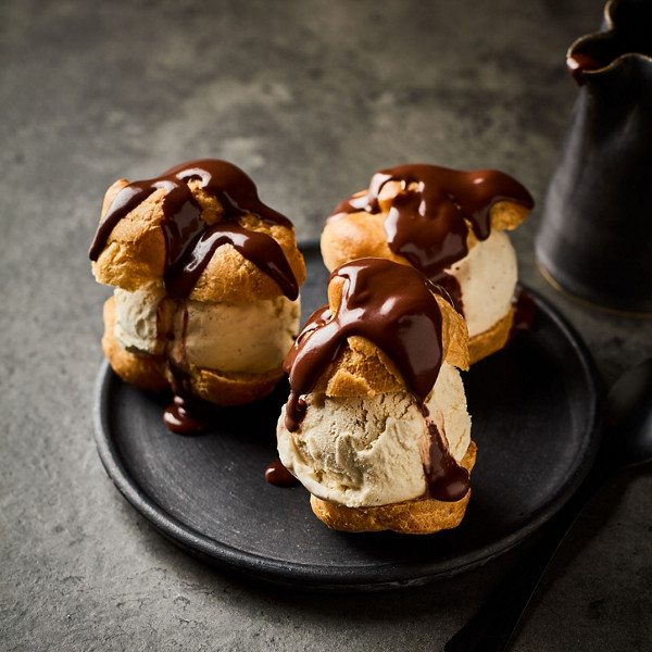 Profiteroles réalisés à l'aide du robot pâtissier Thermomix