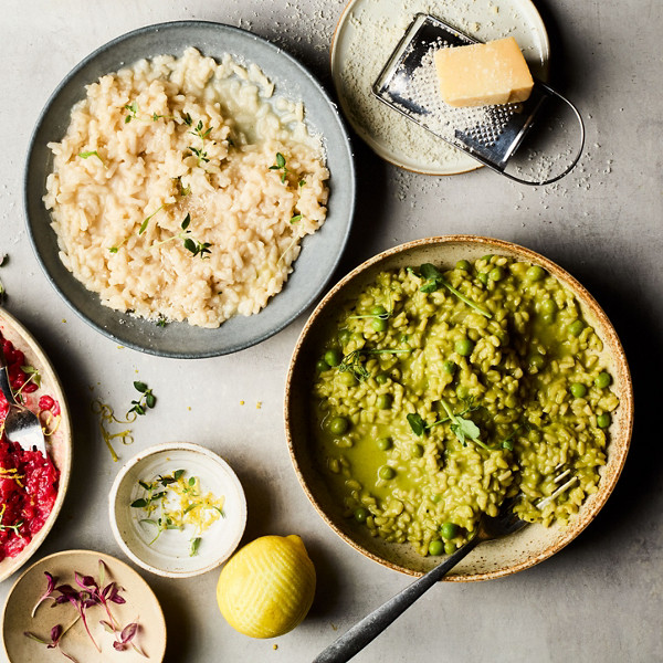 Risotto réalisé au robot pâtissier Thermomix
