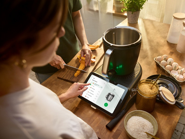 FR thermomix tm7 robot patissier preparation ingredients gateau