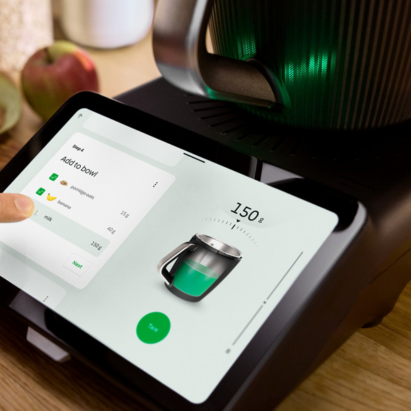 Zoom sur l'écran du Thermomix® TM7