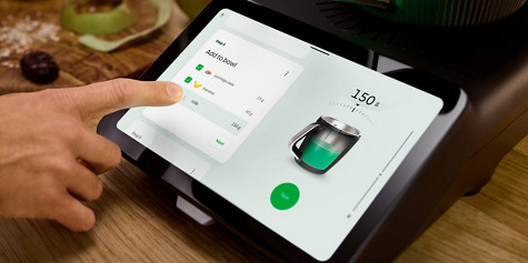 FR thermomix tm7 zoom ecran recette coche
