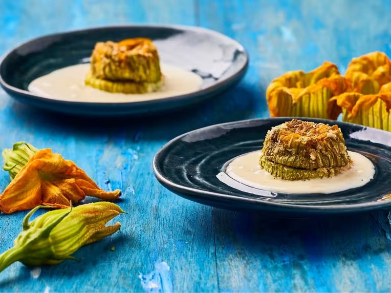 Esplora cinque deliziose ricette per cucinare i fiori di zucca con Bimby®