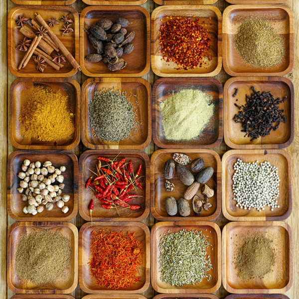 Leckere indische Gewürze