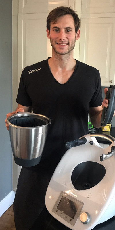 Uwe Gensheimer mit seinem Thermomix®