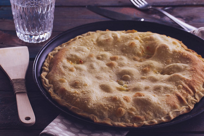 Focaccia al formaggio di Recco