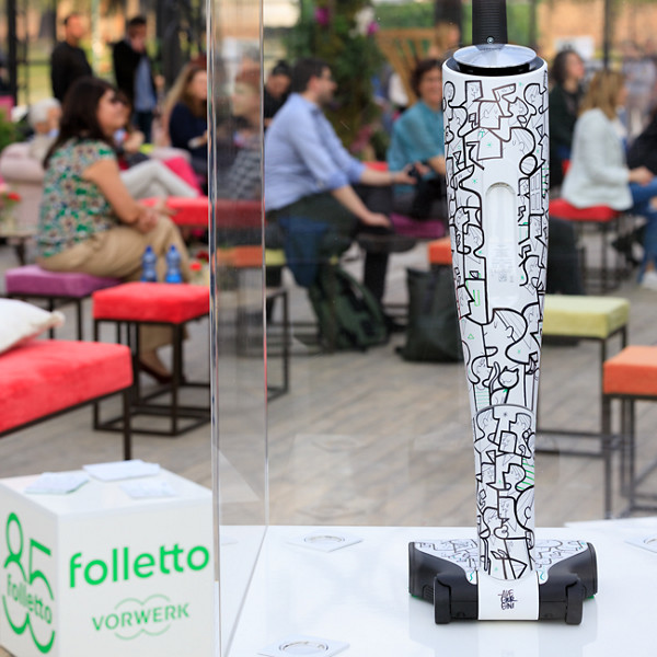 Ale Giorgini incontra il mondo Folletto