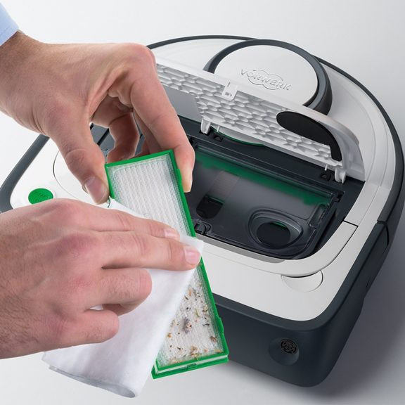 Folletto PIU VR300 Filter bag demo 4947