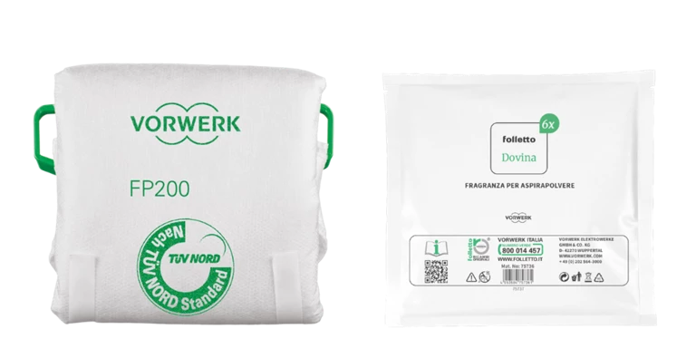 10 Sacchetti Aspirapolvere In Microfibra Per Vorwerk Kobold VK200 FP200 – Compatibili Con Vorwerk Folletto - 5
