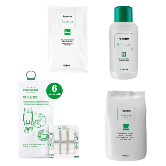 Folletto product Set Tappeti Materassi e imbottiti VK140 150