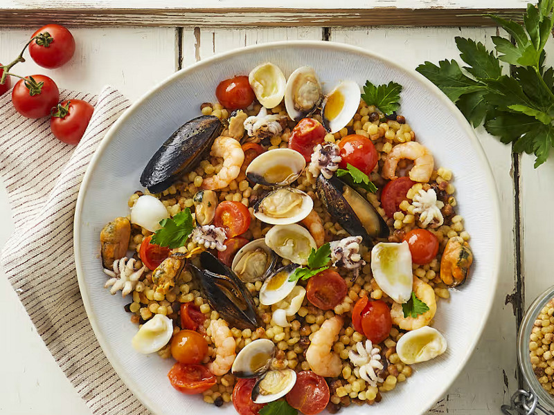 Scopri come preparare la fregola fredda con Bimby.