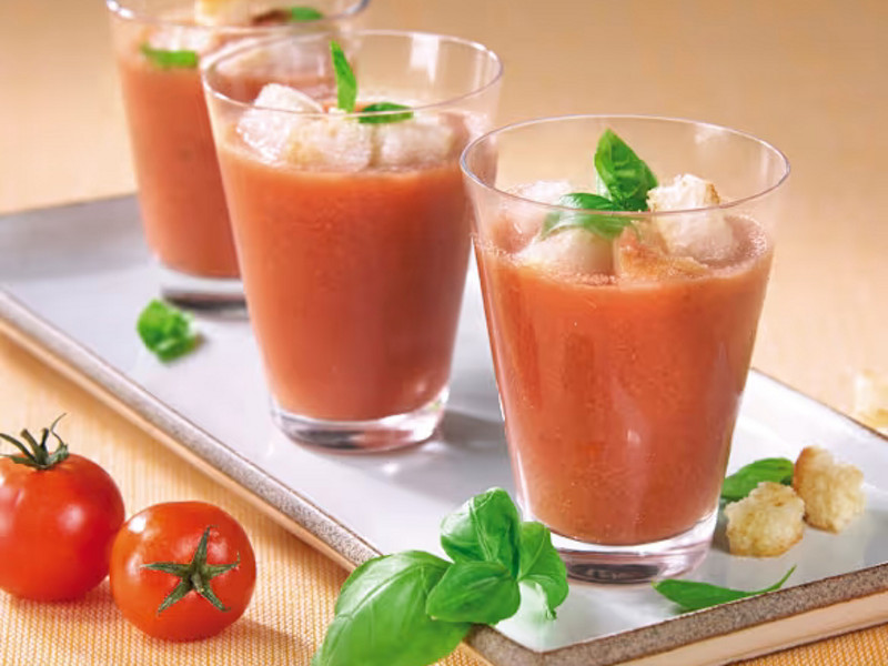 Prepara il vero gazpacho spagnolo con Bimby!