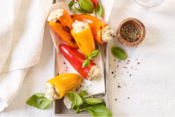 Gefüllte Snackpaprika