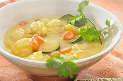 Gemüse-Curry mit Kokosmilch