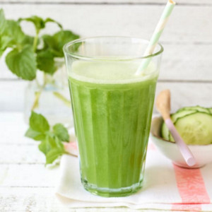 Gurken-Minz-Smoothie