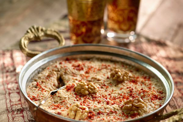 Hähnchen-Walnuss-Dip - Çerkez Tavuğu