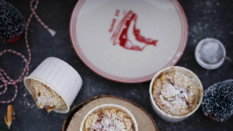 Selbstgemachte Apfel-Zimt-Muffins
