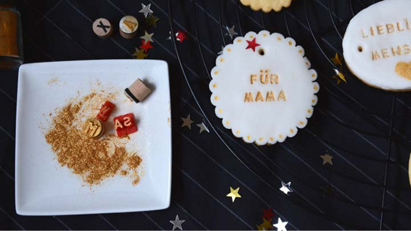 Rezept Fondant Kekse: Hübsch verpackt mit personalisierten Keksen