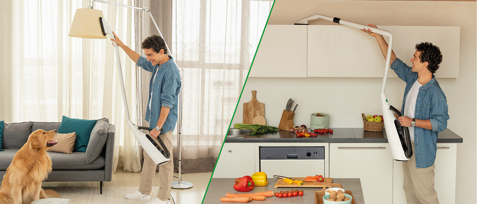 Accessori per la pulizia degli angoli difficili