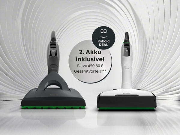 Alt gegen Neu Deal: alte Staubsauger eintauschen gegen VK7 Akku-Staubsauger